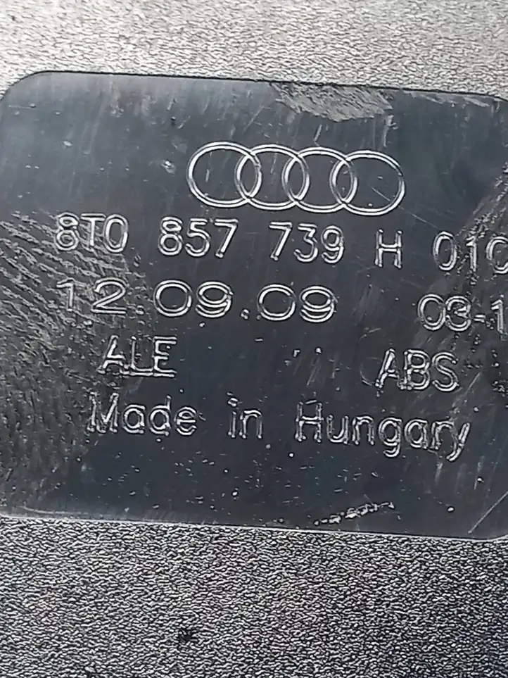 Audi A5 8T 8F (2007 - 2011) 8T0857739H Замок заднего ремня — фото 3