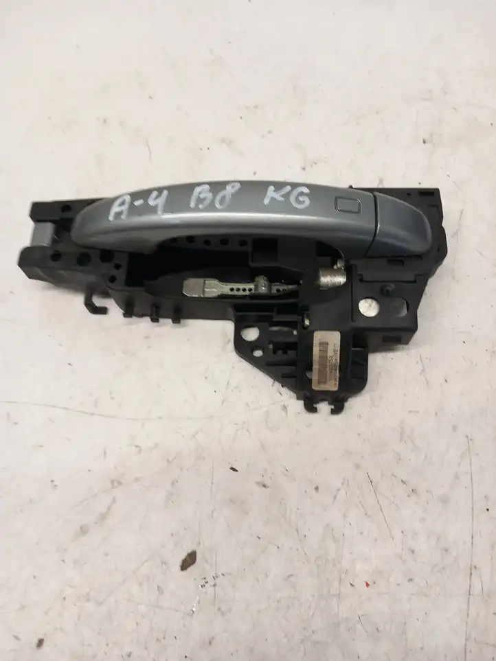Audi A4 S4 B8 8K (2007 - 2011) 8T01837885 Наружная ручка задней двери — фото 1