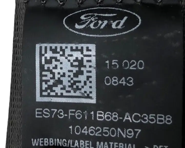 Ford Mondeo MK V (2014 - ) ES73F611B68AC35B8 Задний ремень безопасности — фото 7
