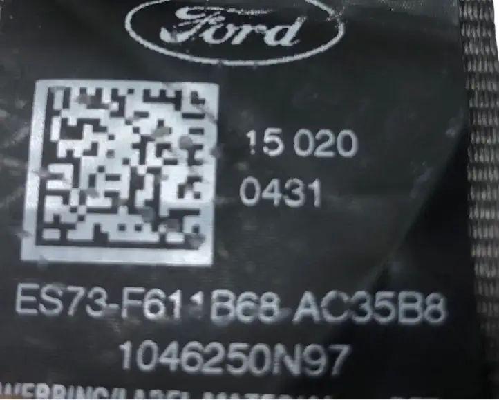 Ford Mondeo MK V (2014 - ) ES73F611B68AC35B8 Задний ремень безопасности — фото 4