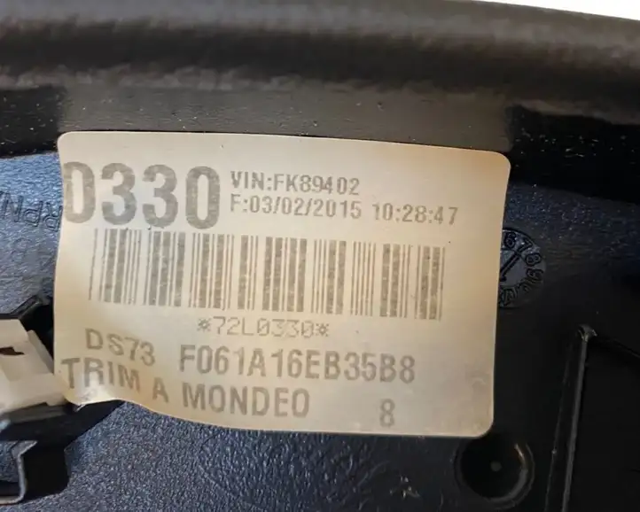 Ford Mondeo MK V (2014 - ) DS73F061A16EB35B8 Другая деталь консоли (туннеля) — фото 7