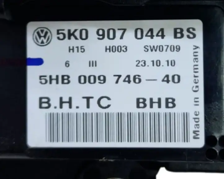 Volkswagen Tiguan (2007 - 2011) 5K0907044BS Блок управления климат-контролем — фото 5
