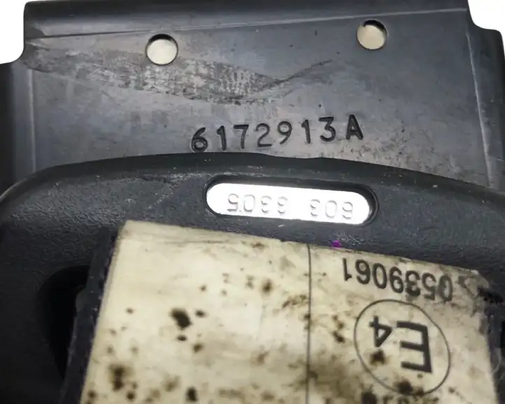 Mitsubishi ASX (2010 - 2016) 6172913A Задний ремень безопасности — фото 2