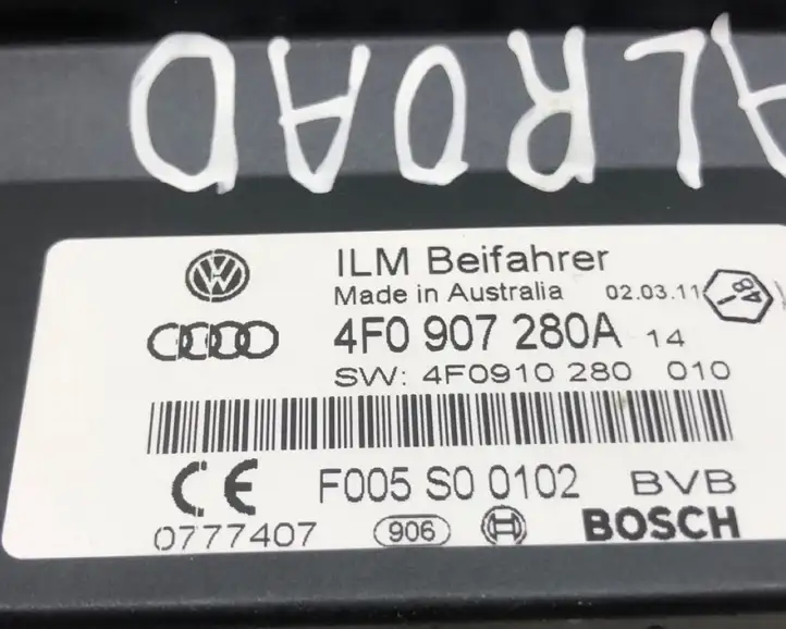 Audi A6 Allroad C6 (2008 - 2011) 4F0907280A Прочие блоки управления — фото 3