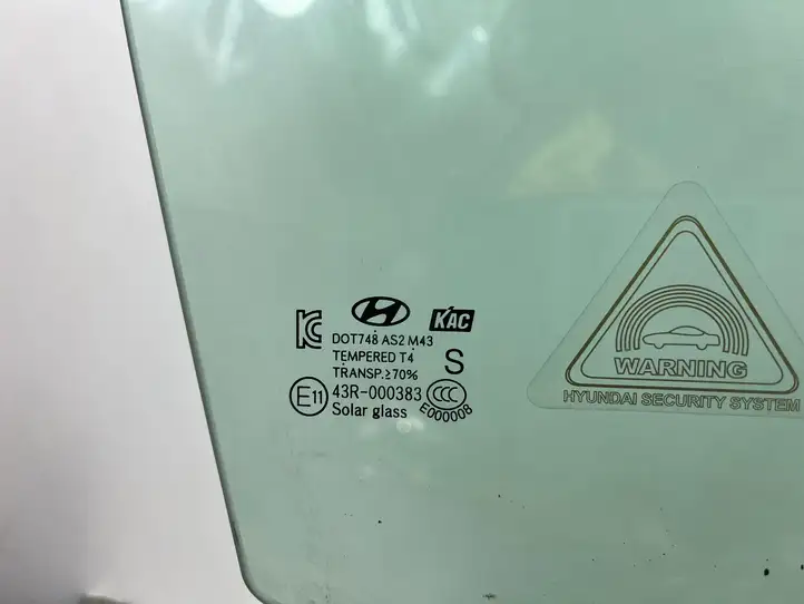 Hyundai Grand Santa Fe NC (2015 - 2018) Стекло передней двери — фото 2