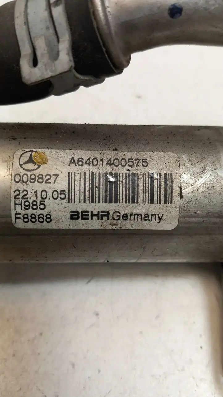 Mercedes-Benz A W169 (2004 - 2012) A6401400575 Охладитель клапана EGR — фото 2