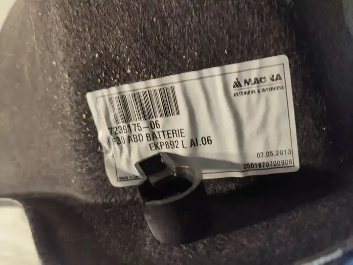 BMW 3 F30 F35 F31 (2012 - 2018) 7239175 Ящик для хранения в багажнике — фото 4