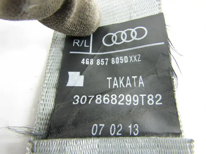 Audi A6 C7 (2011 - 2014) Задний ремень безопасности — фото 4
