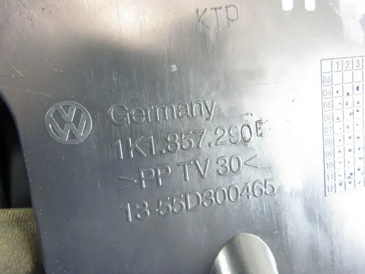 Volkswagen Golf VI (2009 - 2013) Вещевой ящик — фото 2