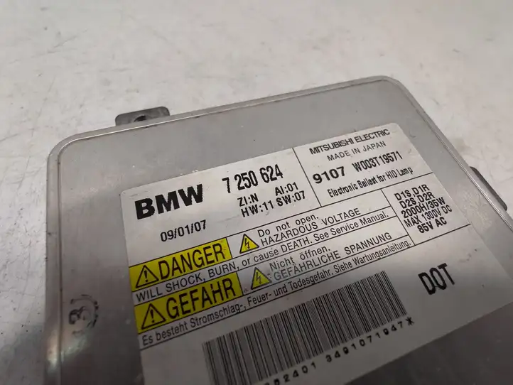 BMW 5 F10 F11 (2009 - 2016) 7250624 Блок розжига ксенона — фото 3