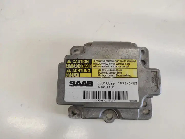 Saab 9-3 Ver1 (1998 - 2005) 05016829 Датчик удара SRS — фото 1
