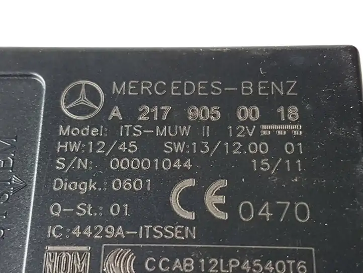 Mercedes-Benz Vito W447 (2014 - ) A2179050018 Датчик удара SRS — фото 4