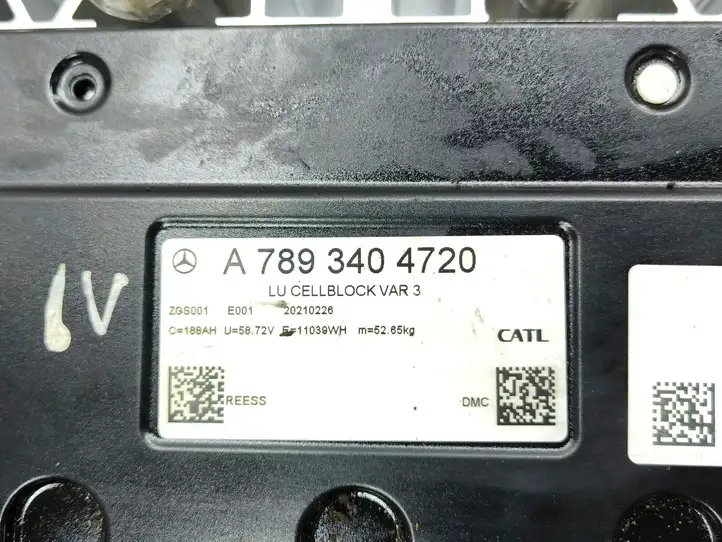 Mercedes-Benz EQA (2021 - ) A7893404720 Модуль аккумуляторной батареи гибридного автомобиля / электромобиля — фото 5