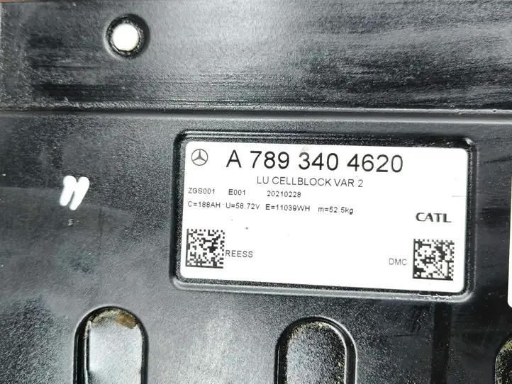 Mercedes-Benz EQA (2021 - ) A7893404620 Модуль аккумуляторной батареи гибридного автомобиля / электромобиля — фото 5
