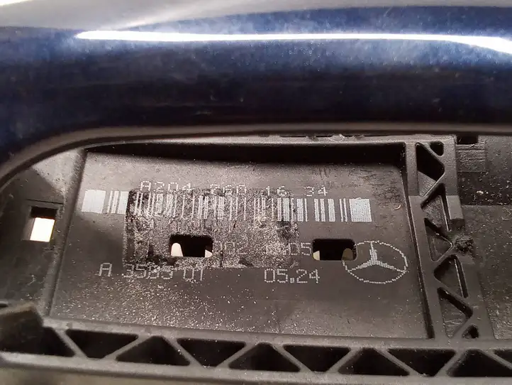 Mercedes-Benz C W204 (2007 - 2014) A2047601634 Наружная ручка задней двери — фото 4