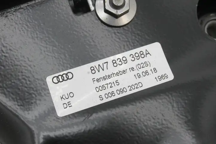 Audi A5 (2016 - ) 8W7839398A Стеклоподъемник передней двери (комплект) — фото 4