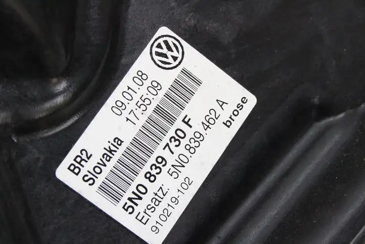 Volkswagen Tiguan (2007 - 2011) 5N0839730F Стеклоподъемник передней двери (комплект) — фото 5