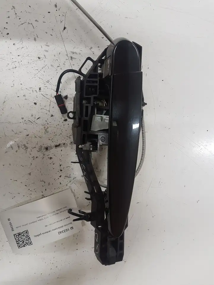 BMW 3 F30 F35 F31 (2012 - 2018) 51227332268 Наружная ручка задней двери — фото 1