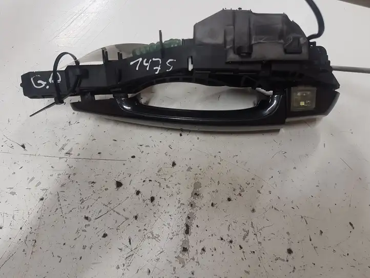 BMW 3 F30 F35 F31 (2012 - 2018) 51227332268 Наружная ручка задней двери — фото 6