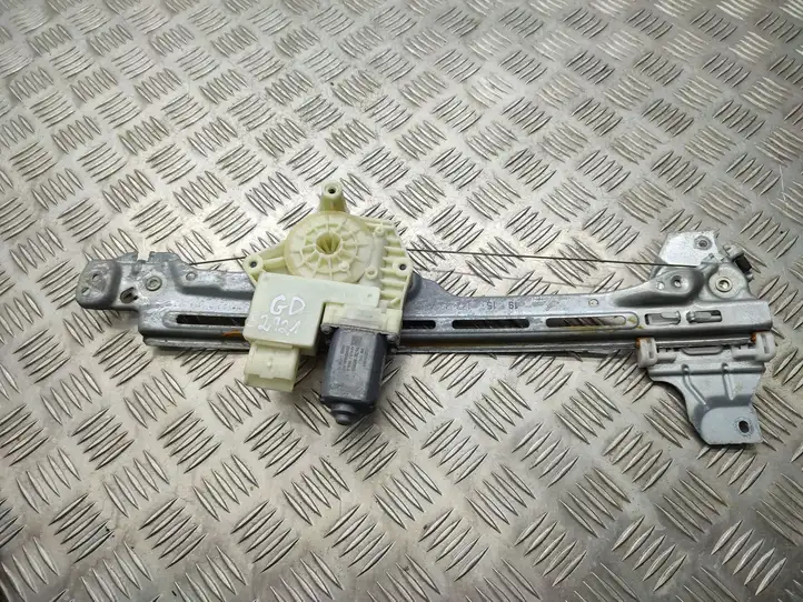 Peugeot 308 (2013 - 2021)  9673189980 Передний комплект электрического механизма для подъема окна