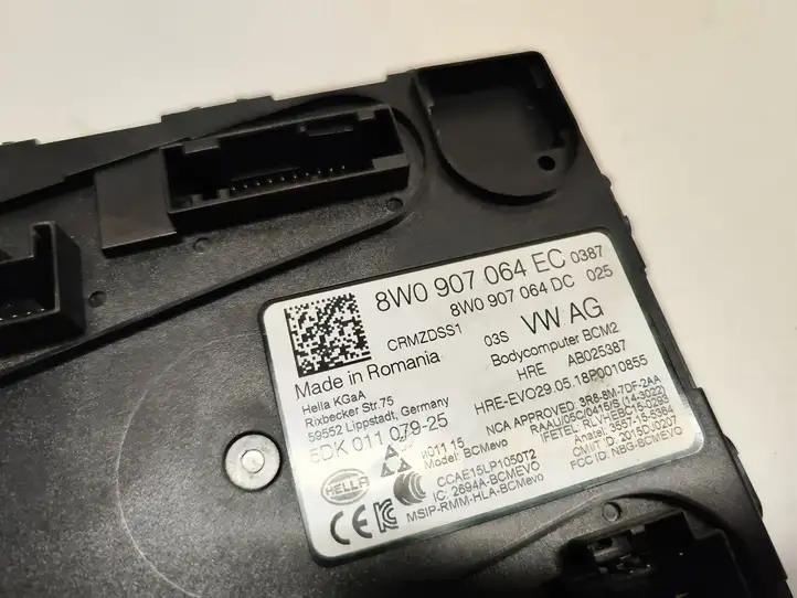 Audi A4 S4 B9 (2015 - 2019) 8W0907064EC Модуль комфорта — фото 4