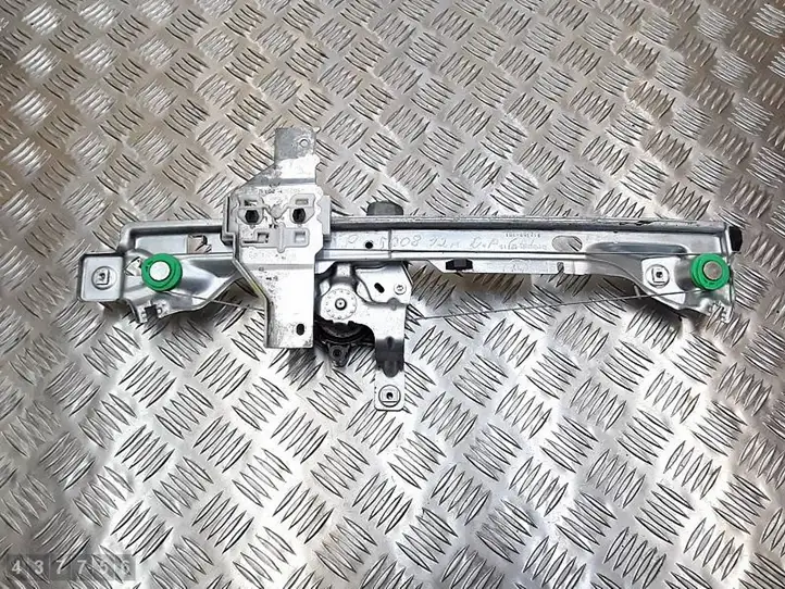 Peugeot 5008 (2009 - 2013)  9682808680 Передний комплект электрического механизма для подъема окна