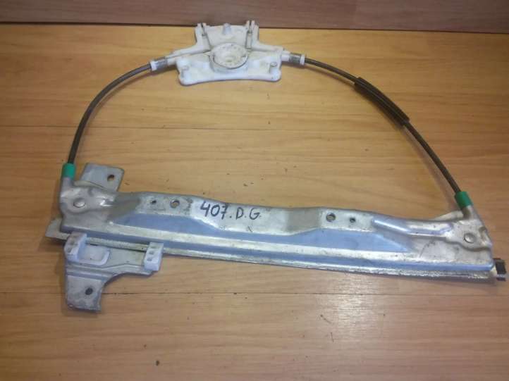 R9644893680 Peugeot 407 Galinio el. lango pakėlimo mechanizmas be varikliuko