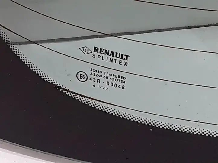 Renault Scenic II - Grand scenic II (2003 - 2006) 8200485482 Заднее стекло — фото 4