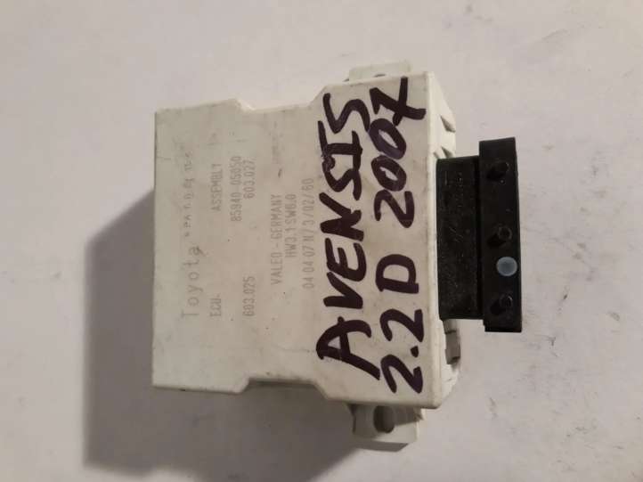 8594005050 Toyota Avensis T250 Galios (ECU) modulis