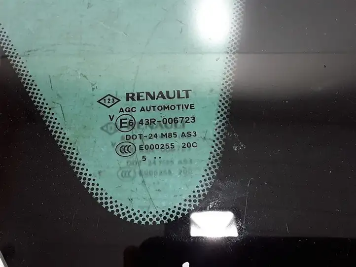 Renault Scenic III - Grand scenic III (2009 - 2016) 833030005R Заднее боковое стекло — фото 3