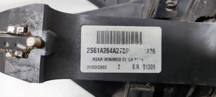 Ford Fiesta (2000 - 2005) 2S61A264A273P Замок задней двери — фото 5