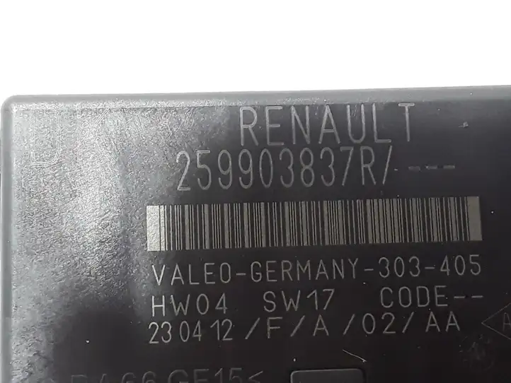 Renault Scenic III - Grand scenic III (2009 - 2016) 259903837R Блок управления парктрониками — фото 3