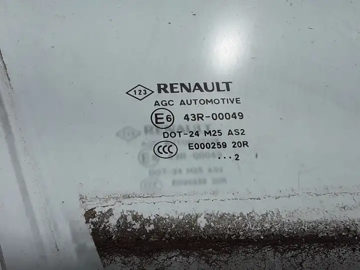 Renault Scenic III - Grand scenic III (2009 - 2016) 803000008R Стекло передней двери — фото 2