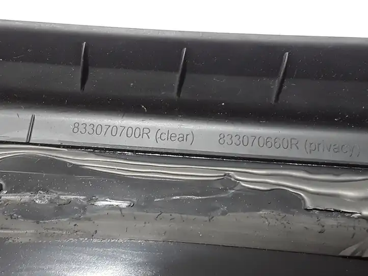 Renault Scenic IV - Grand scenic IV (2016 - ) 833070700R Заднее боковое стекло — фото 4
