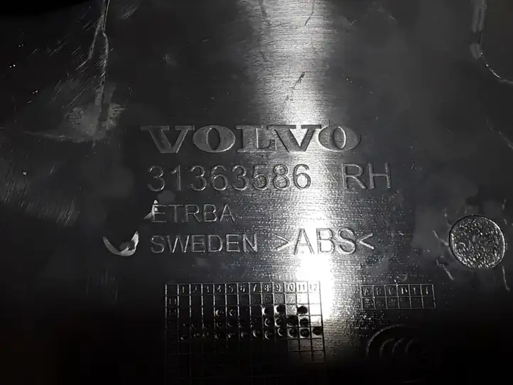 Volvo XC90 (2014 - 2019) 31363586 Нижняя обшивка стойки B — фото 3