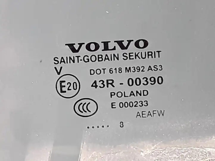 Volvo XC60 (2017 - ) 32244876 Стекло задней двери — фото 3