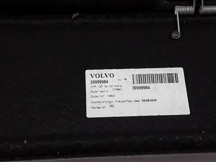 Volvo V50 (2008 - 2012) 39999984 Коврик багажника — фото 2