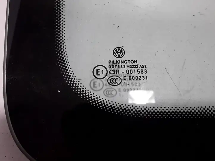 Volkswagen Caddy (2010 - 2015) 2K3845332 Заднее боковое стекло — фото 2