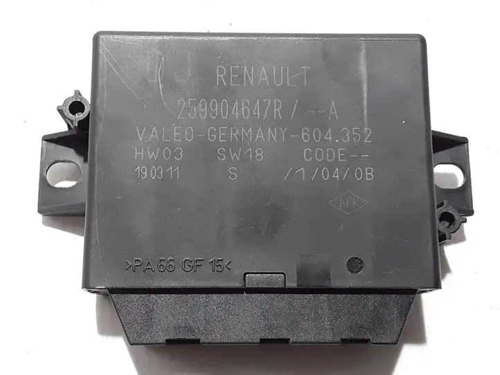 Renault Laguna III (2007 - 2015) 259904647R Блок управления парктрониками — фото 1