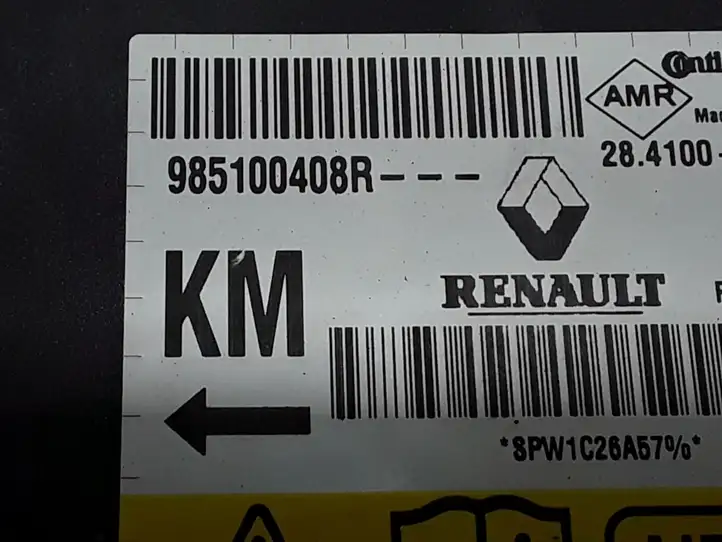Renault Scenic III - Grand scenic III (2009 - 2016) 985100408R Блок управления SRS — фото 3