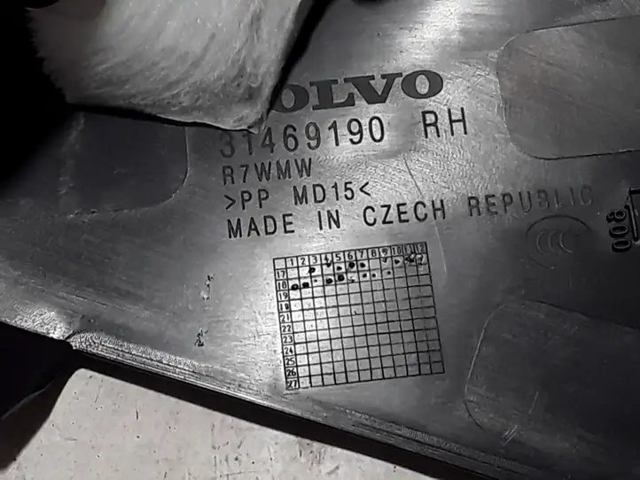 Volvo XC40 (2017 - ) 31469190 Верхняя обшивка стойки D — фото 2