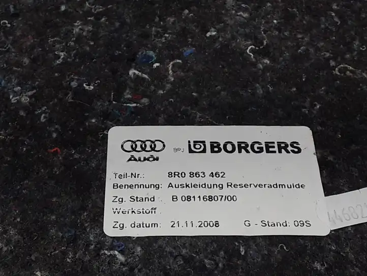 Audi Q5 SQ5 (2008 - 2012) 8R0863462 Коврик багажника — фото 3