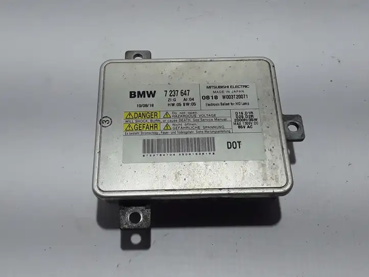 BMW 5 F10 F11 (2009 - 2016) 7237647 Блок розжига ксенона — фото 1