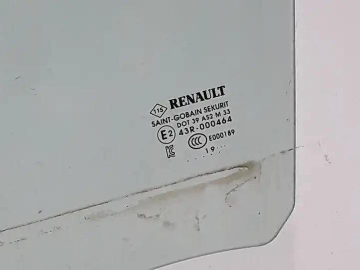 Renault Zoe (2012 - ) 823012978R Стекло задней двери — фото 2