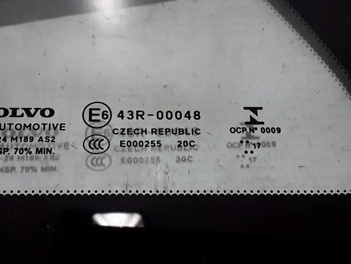 Volvo V40 Cross country (2016 - 2019) 31386778 Заднее боковое стекло — фото 2