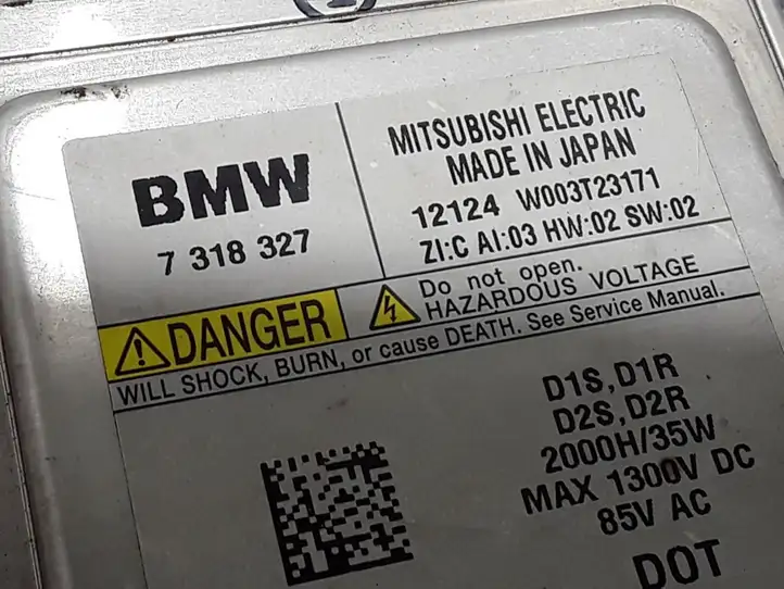 BMW 5 F10 F11 (2009 - 2016) 7318327 Блок розжига ксенона — фото 3