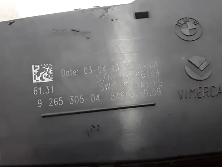 BMW 3 F30 F35 F31 (2012 - 2018) 9265305 Включатель фонарей — фото 3