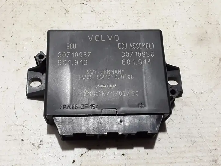 Volvo S60 (2004 - 2010) 30710957 Блок управления парктрониками — фото 1