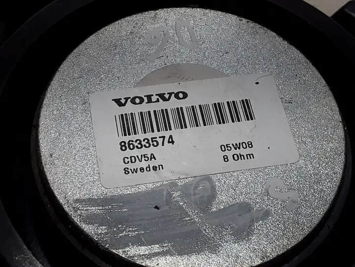 Volvo S60 (2004 - 2010) 8633574 Динамики задних дверей — фото 2