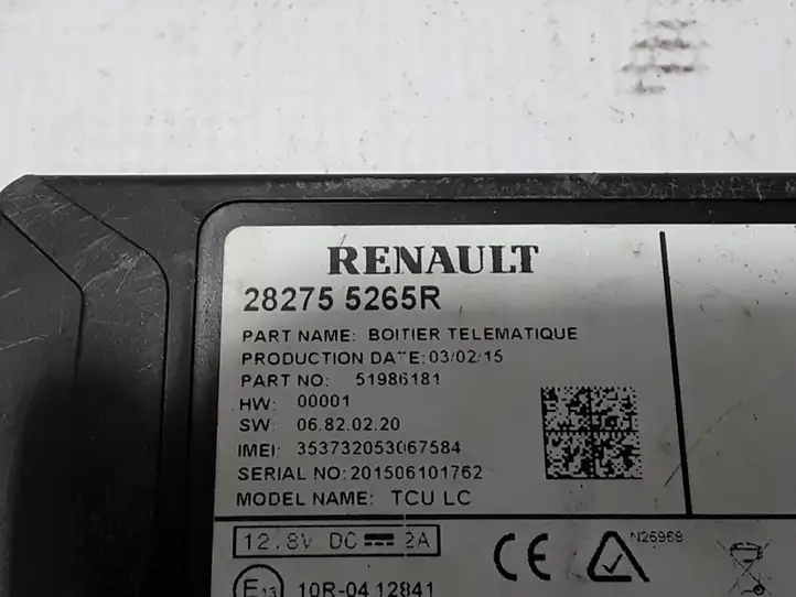 Renault Captur (2013 - 2020) 282755265R Прочие блоки управления — фото 3